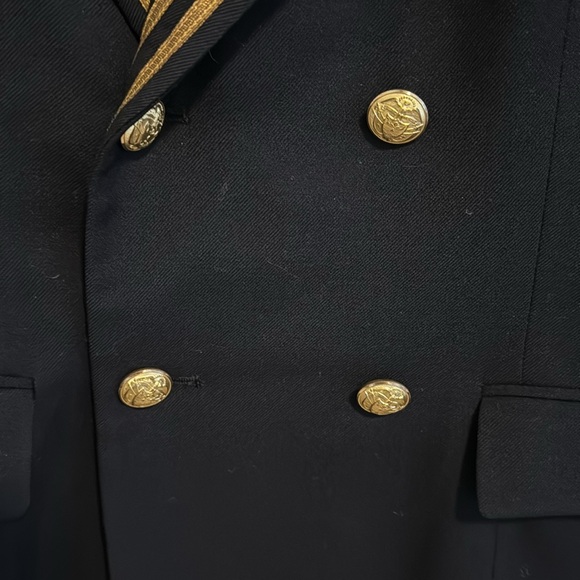 Vintage Ralph Lauren navy sailor jacket and 100% wool. Women’s size 10. - Picture 4 of 6